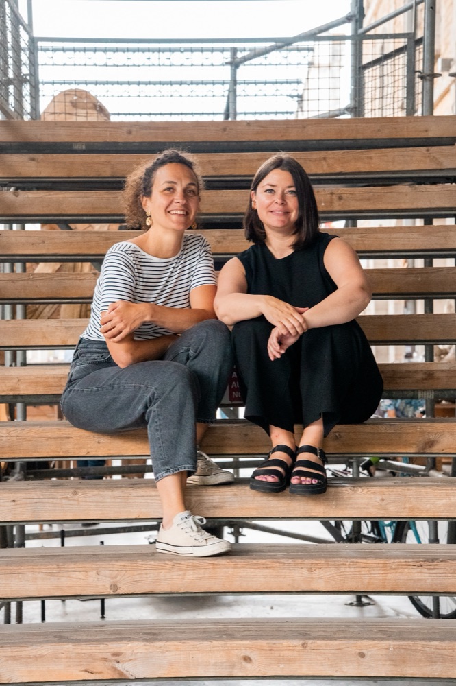 Pauline Trequesser et Élodie Soumeillan, cofondatrices de Colaboria