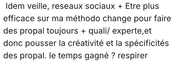 Capture de témoignage alumnie